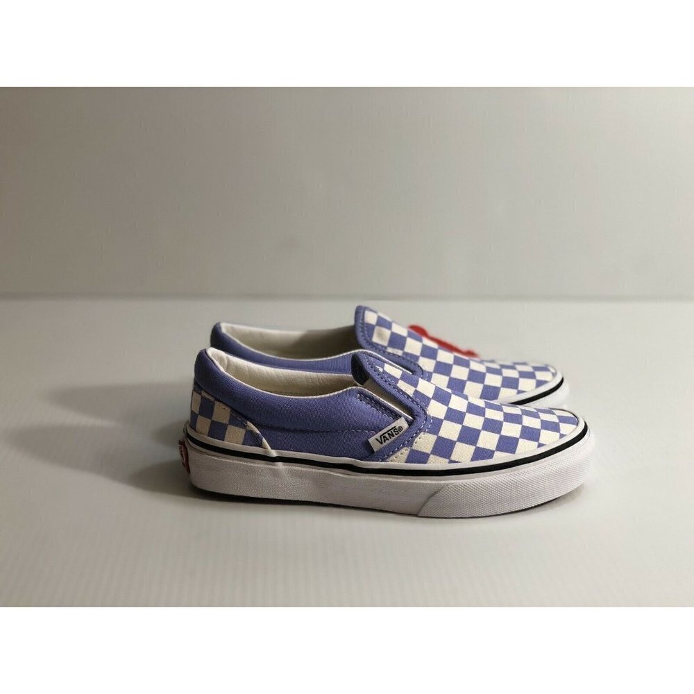 Vans Classic Slip On (Checkerboard) Pale Iris shoes - Picture 10 of 13